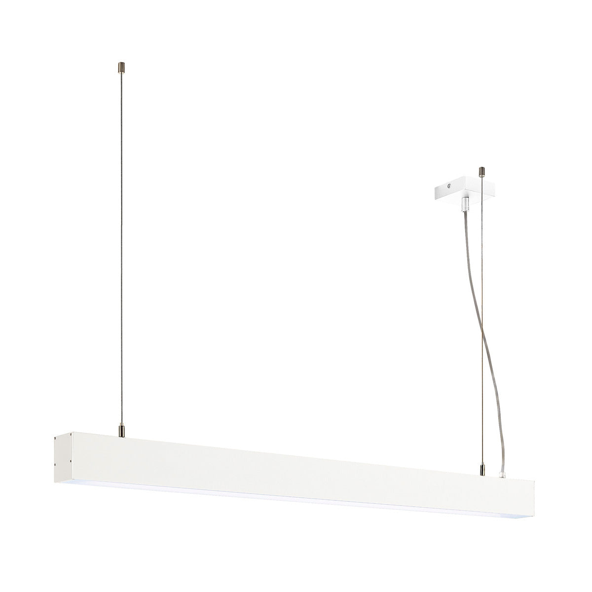 SLV GLENOS Pendelleuchte, mattweiss, 1m, 52W, 4000K