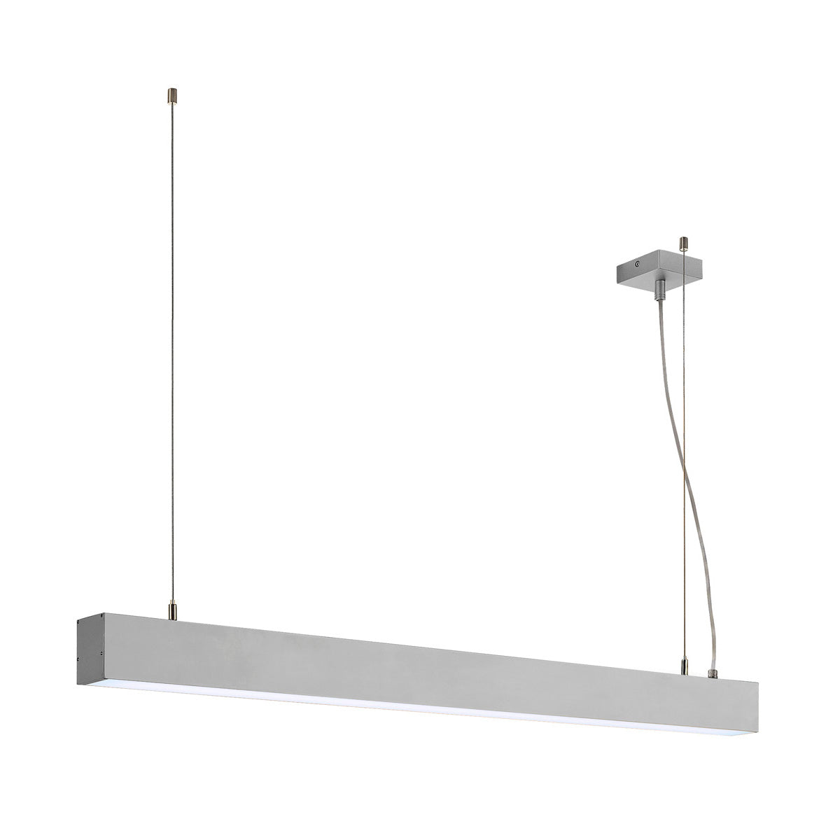 SLV GLENOS Pendelleuchte, alu eloxiert, 1m, 52W, 4000K
