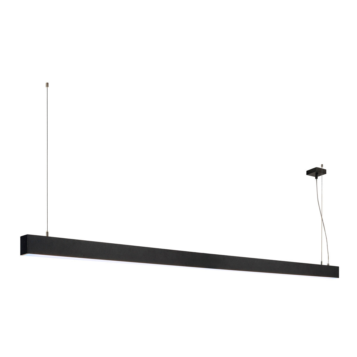 SLV GLENOS Pendelleuchte, mattschwarz, 2m, 103W, 4000K