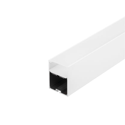 SLV GLENOS Profi-Profil 4970-100, mit Cover, mattweiss, 1m