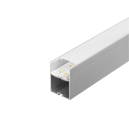 SLV GLENOS Profi-Profil 4970-100, mit Cover, alu eloxiert, 1m