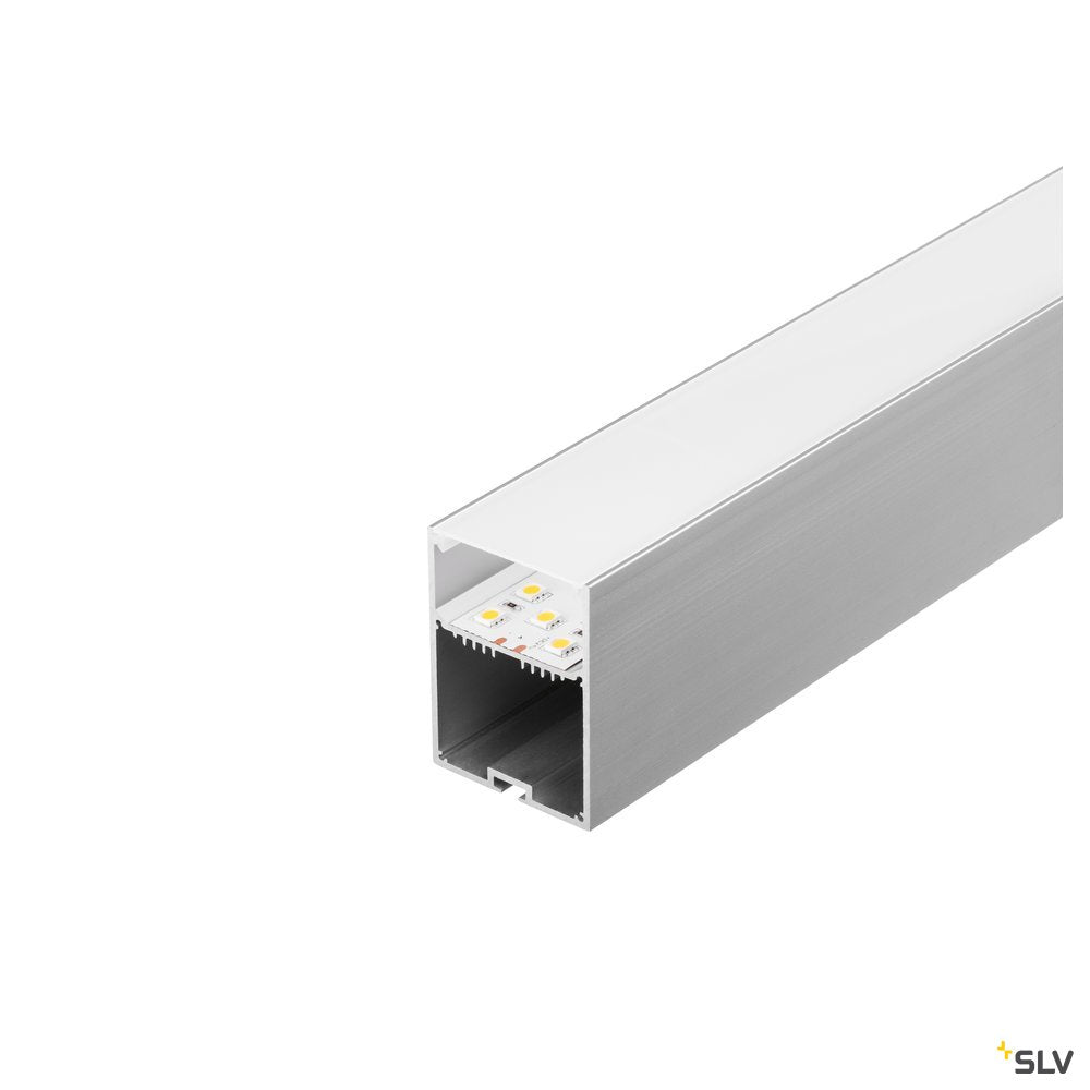 SLV GLENOS Profi-Profil 4970-200, mit Cover, alu eloxiert, 2m