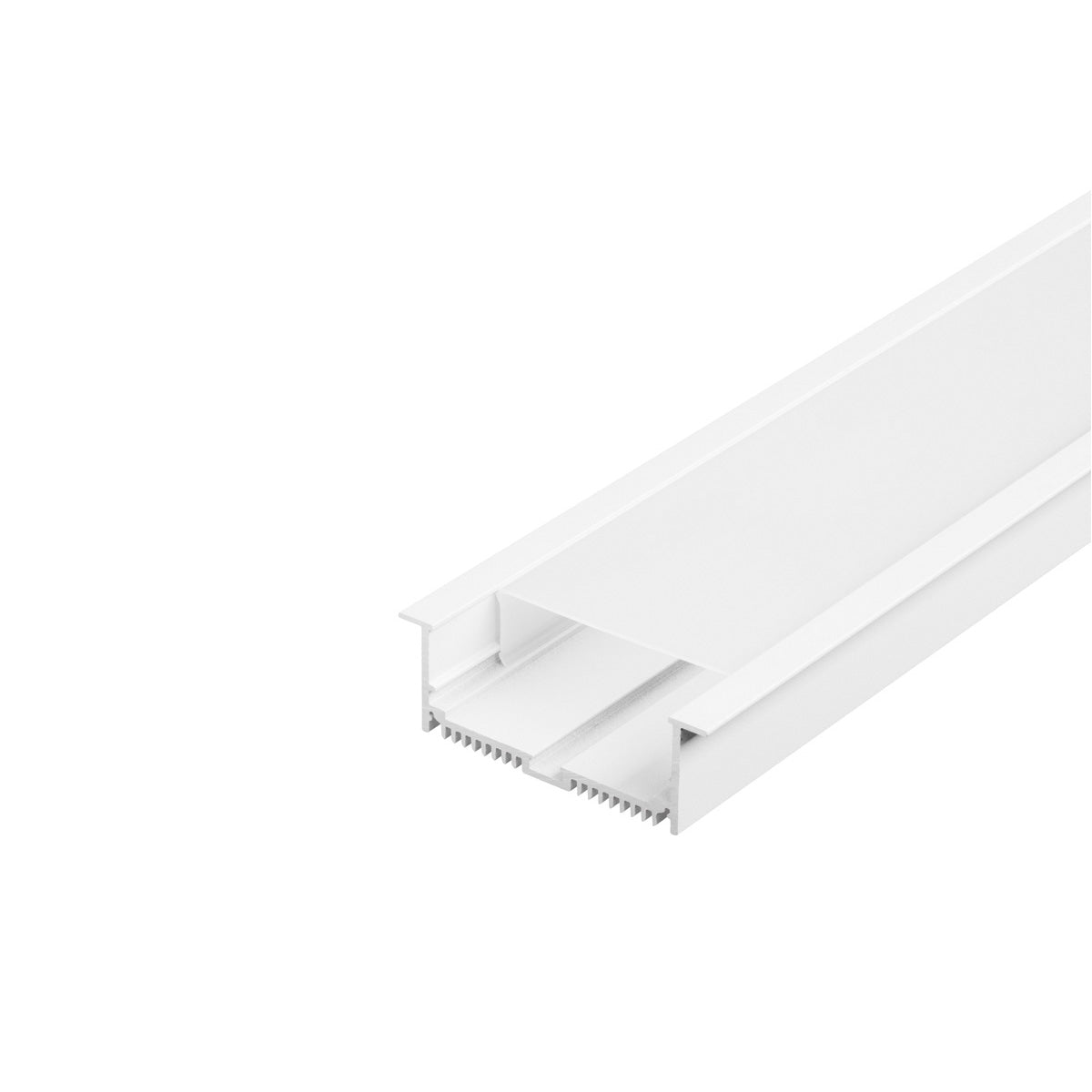 SLV GLENOS Profi-Einbau-Profil 8832-100 mit Cover, mattweiss, 1m