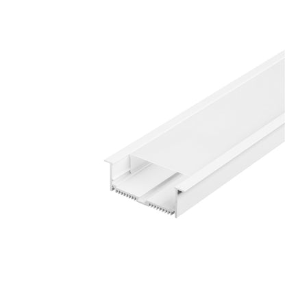 SLV GLENOS Profi-Einbau-Profil 8832-100 mit Cover, mattweiss, 1m