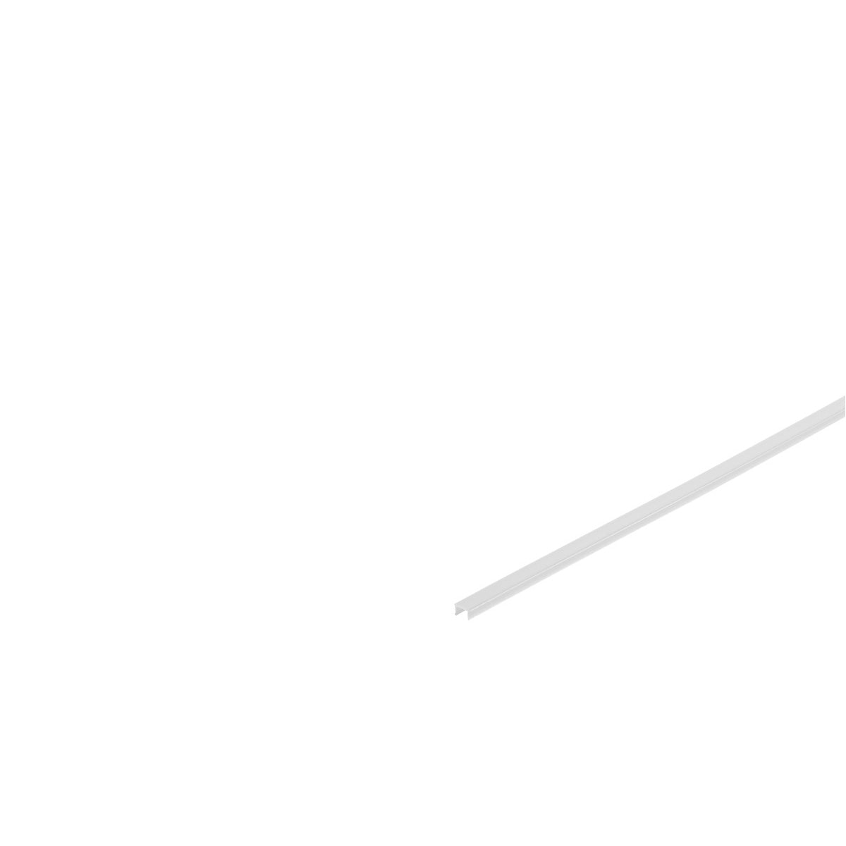 SLV GLENOS Acrylabdeckung für Treppenstufen-Profil DOWN, 1m