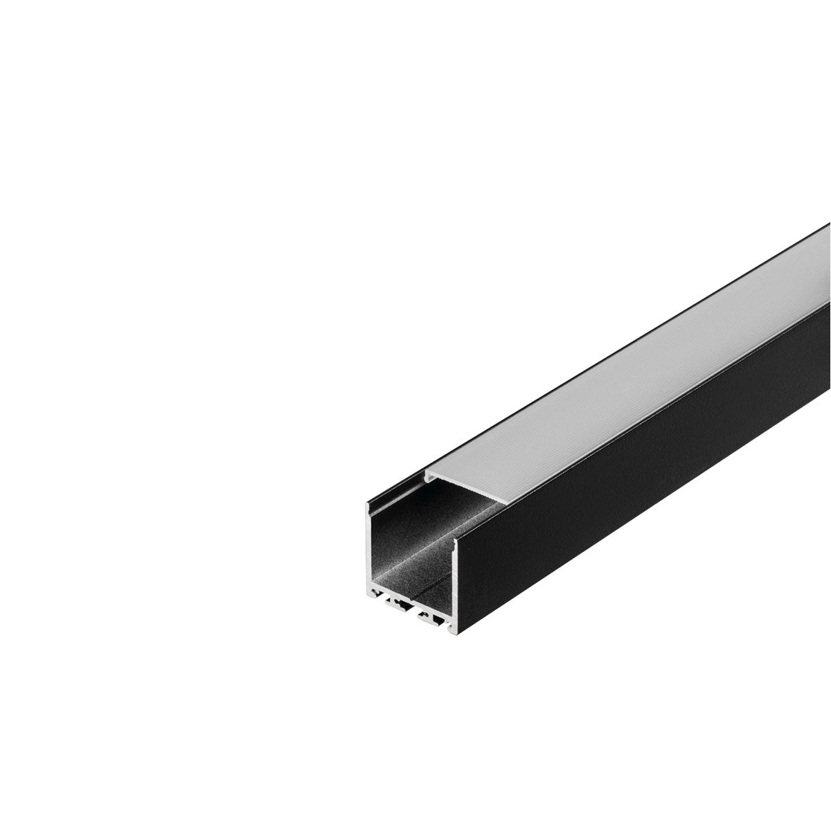 SLV GLENOS Profi-Profil 3030-100, mattschwarz, 1m