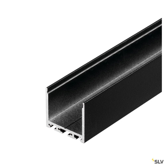 SLV GLENOS Profi-Profil 3030-200, mattschwarz, 2m