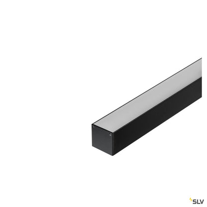 SLV GLENOS Endkappen Profi-Profil 3030, mattschwarz, 2 Stück