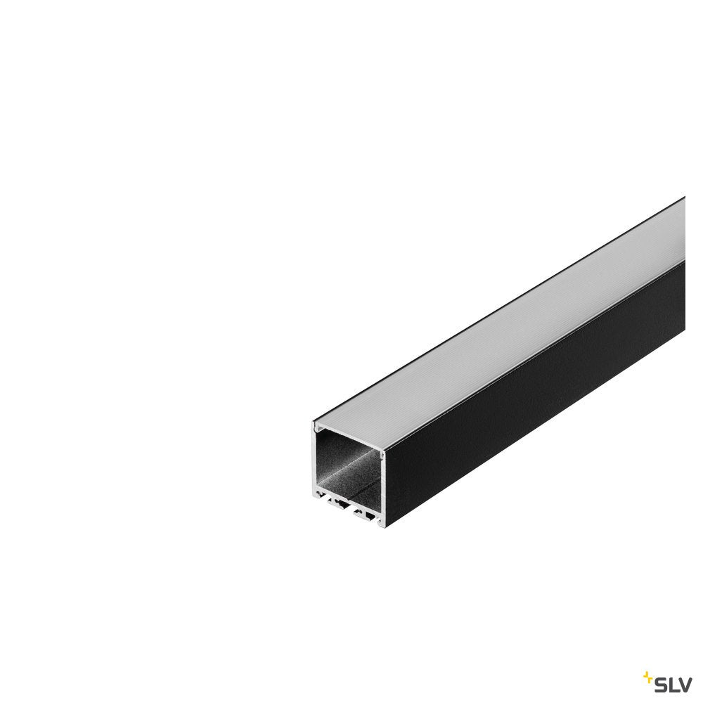 SLV GLENOS Profi-Profil 3030-200, mattschwarz, 2m