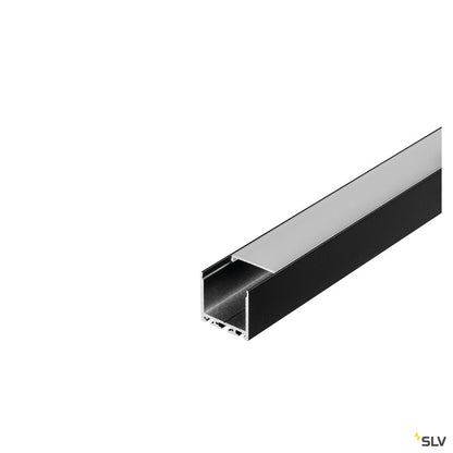 SLV GLENOS Profi-Profil 3030-300, mattschwarz, 3m