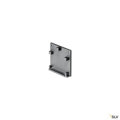 SLV GLENOS Endkappen Profi-Profil 3030, mattschwarz, 2 Stück