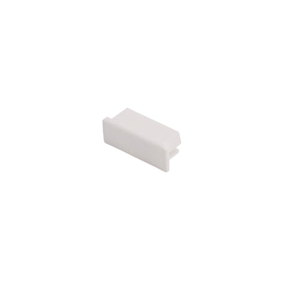SLV GLENOS Endkappe für Profi- Profil 2609 FLAT, mattweiss, 2 Stück
