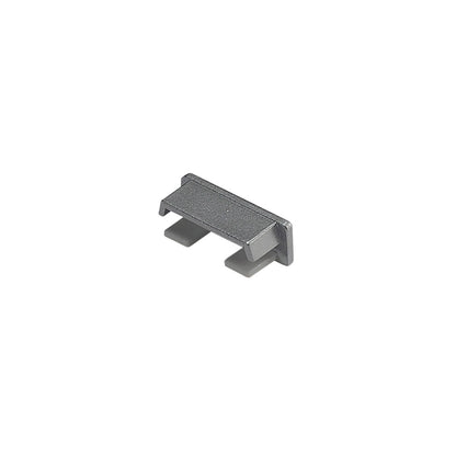 SLV GLENOS Endkappe für Profi- Profil 2609 FLAT, silber, 2 Stück