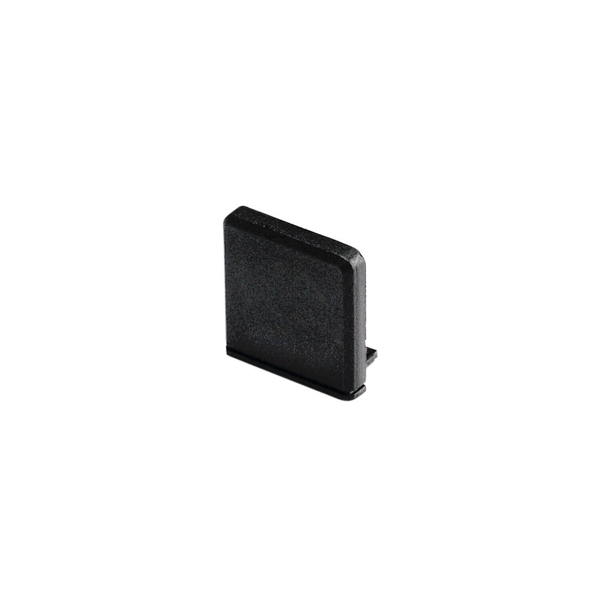 SLV GLENOS Endkappe für Profi- Profil 2609 SQUARE, mattschwarz, 2 Stück