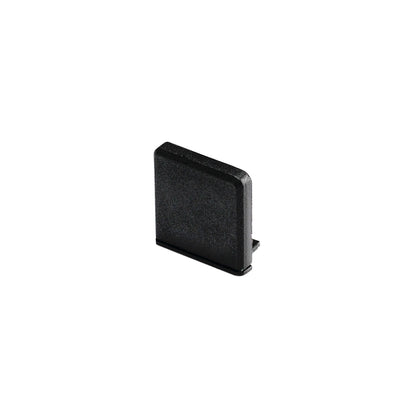 SLV GLENOS Endkappe für Profi- Profil 2609 SQUARE, mattschwarz, 2 Stück