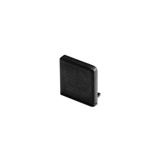 SLV GLENOS Endkappe für Profi- Profil 2609 SQUARE, mattschwarz, 2 Stück