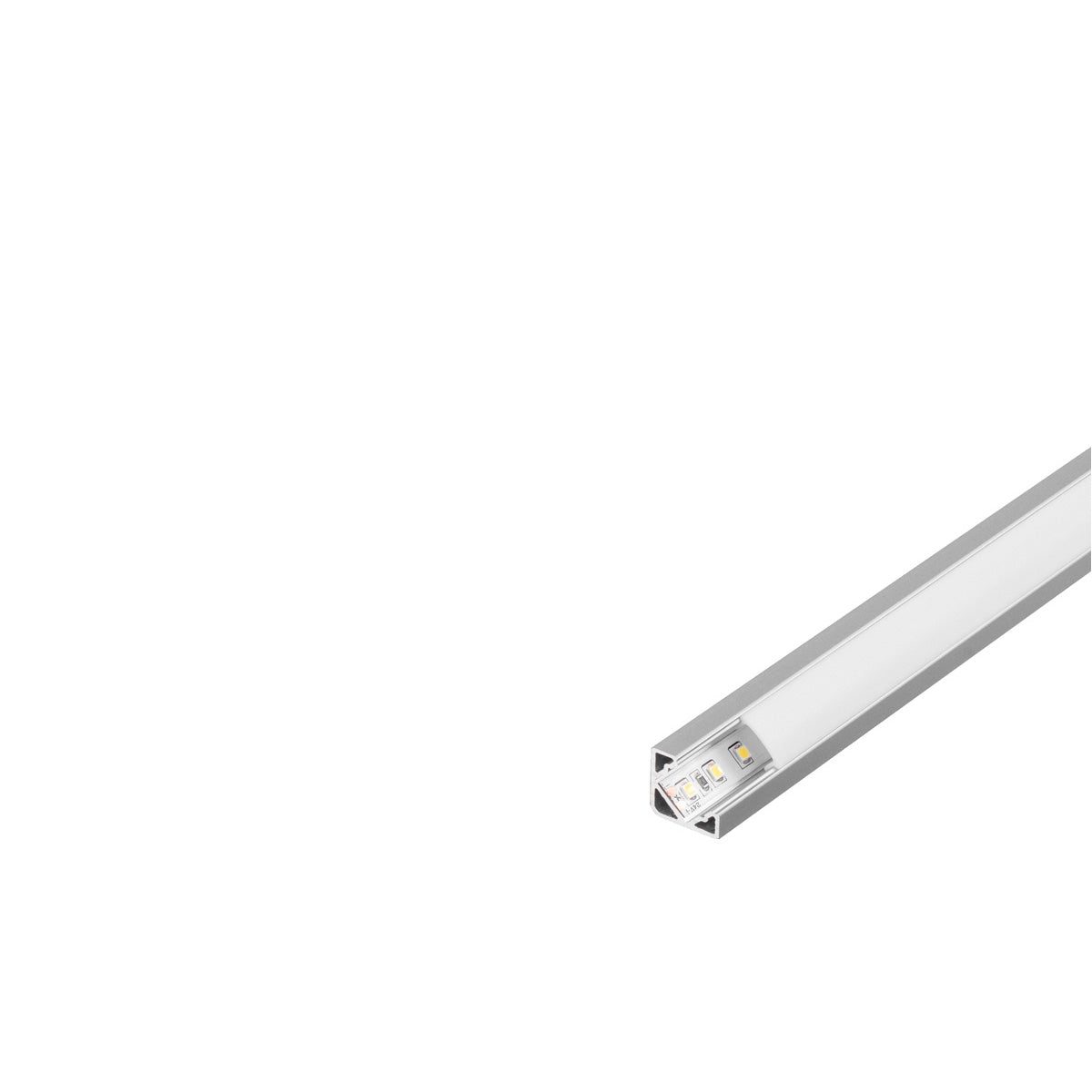 SLV GLENOS Eck-Profil 2720-100, alu eloxiert, 1m