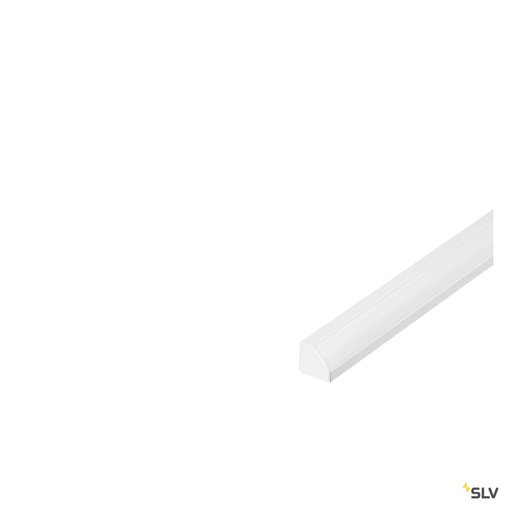 SLV GLENOS Eck-Profil 2720-200, mattweiss, 2m