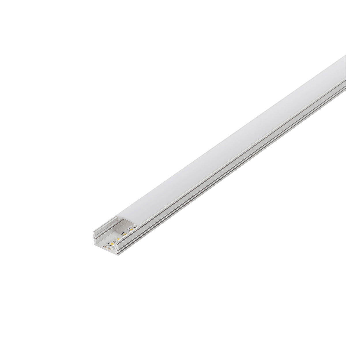 SLV GLENOS Linear-Profil 2713, 2m, alu eloxiert