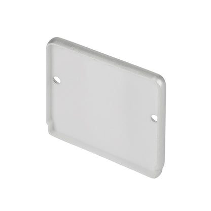 SLV GLENOS Endkappe für Industrial Profil Flat, silber, 2 Stück