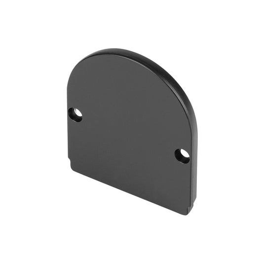 SLV GLENOS Endkappe für Industrial Profil Dome, mattschwarz, 2 Stück