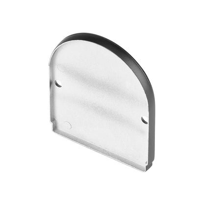 SLV GLENOS Endkappe für Industrial Profil Dome, mattschwarz, 2 Stück