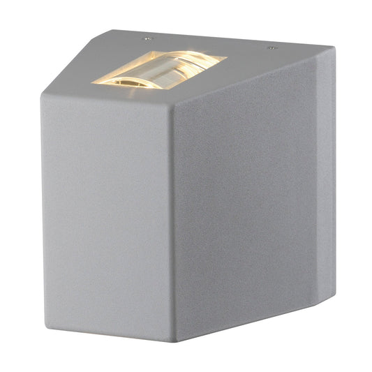 SLV OUT-BEAM R7s, Wandleuchte, silbergrau, max 150W, IP44