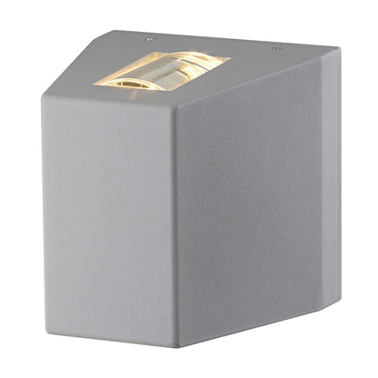 SLV OUT-BEAM R7s, Wandleuchte, silbergrau, max 150W, IP44