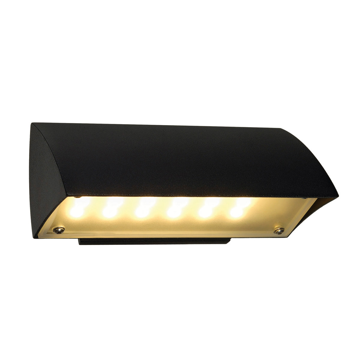 SLV NOVA LED WALL OUT Wandleuchte, schwarz, 7.9W, 3000K, IP44
