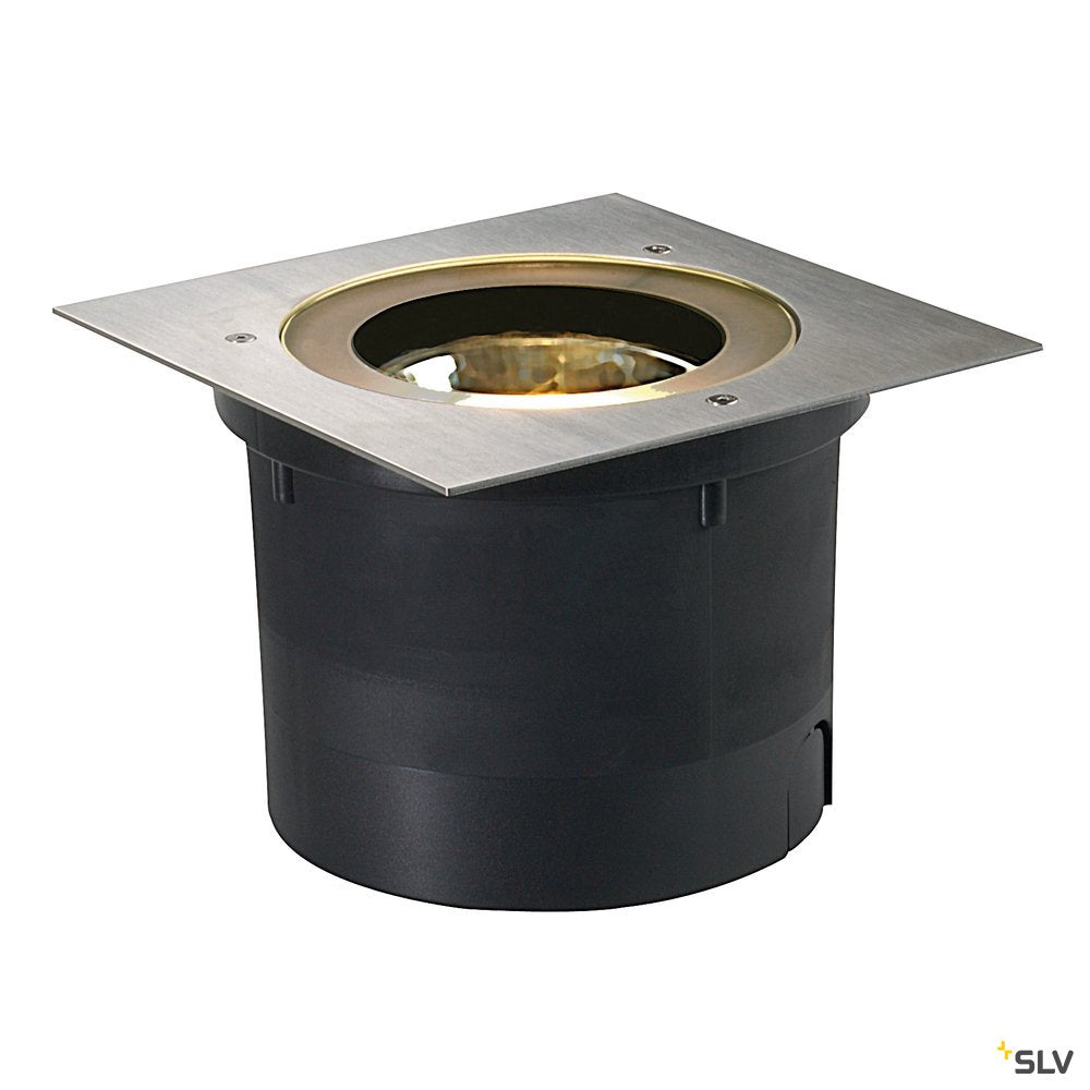 SLV Bodeneinbaustrahler ADJUST QRB111 eckig 304 50W IP67
