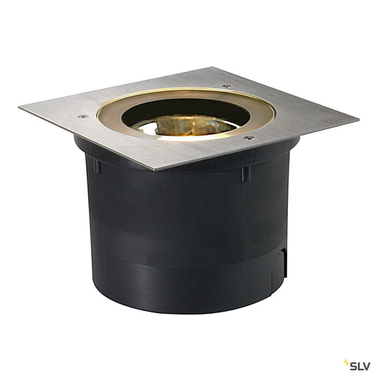 SLV Bodeneinbaustrahler ADJUST QRB111 eckig 304 50W IP67