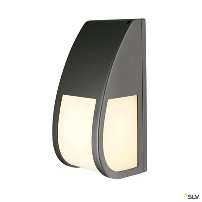 SLV Wandleuchte KERAS ELT anthrazit E27 25W IP54