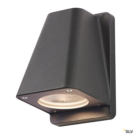 SLV Wandleuchte WALLYX GU10 anthrazit 50W IP44