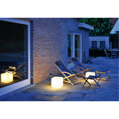 SLV DETT Aussenleuchte, weiss, E27 ESL, max. 24W, IP54