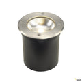 SLV ROCCI Bodeneinbauleuchte, rund, Edelstahl 316, LED