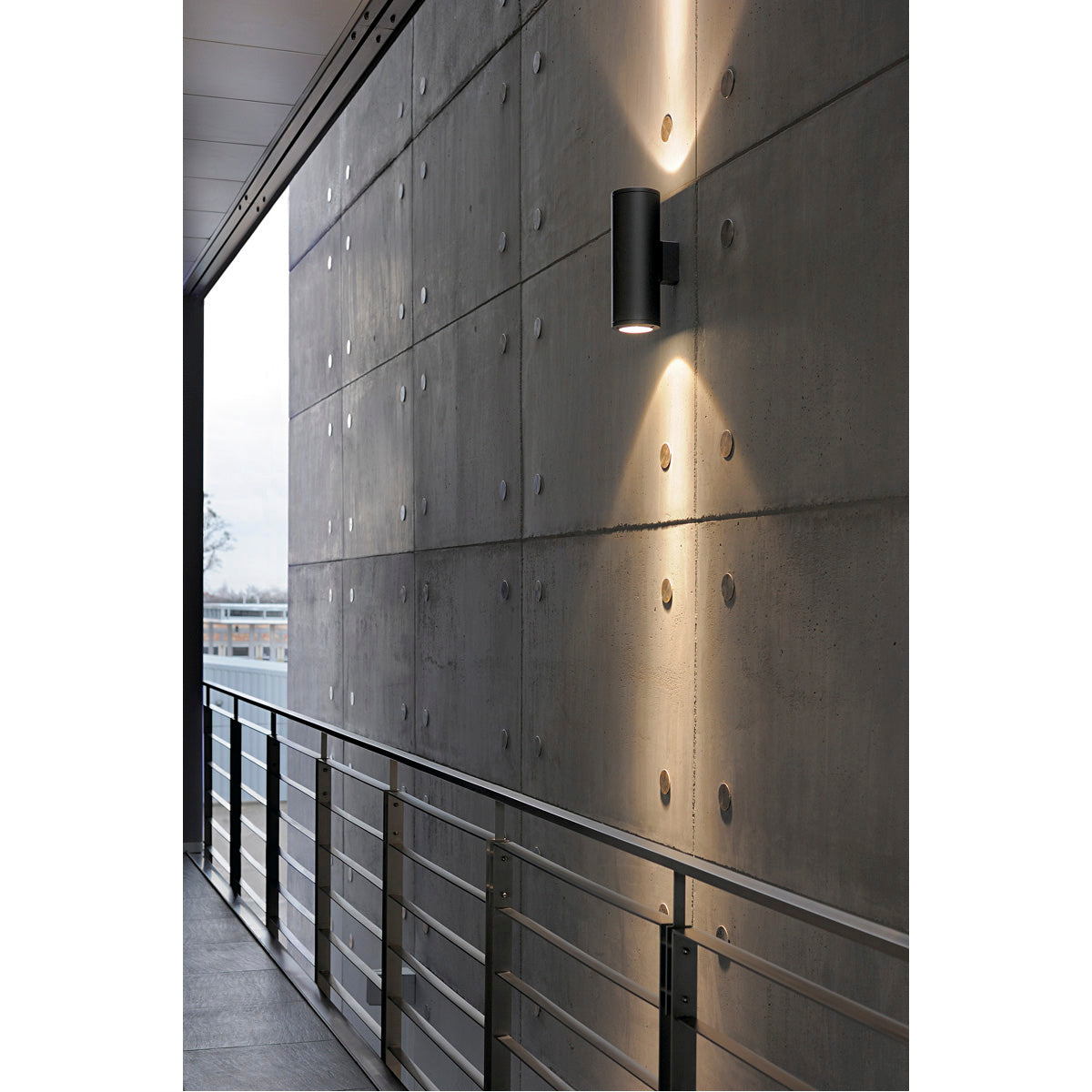SLV Wandleuchte ROX PRO G8,5 anthrazit 2x35W IP44