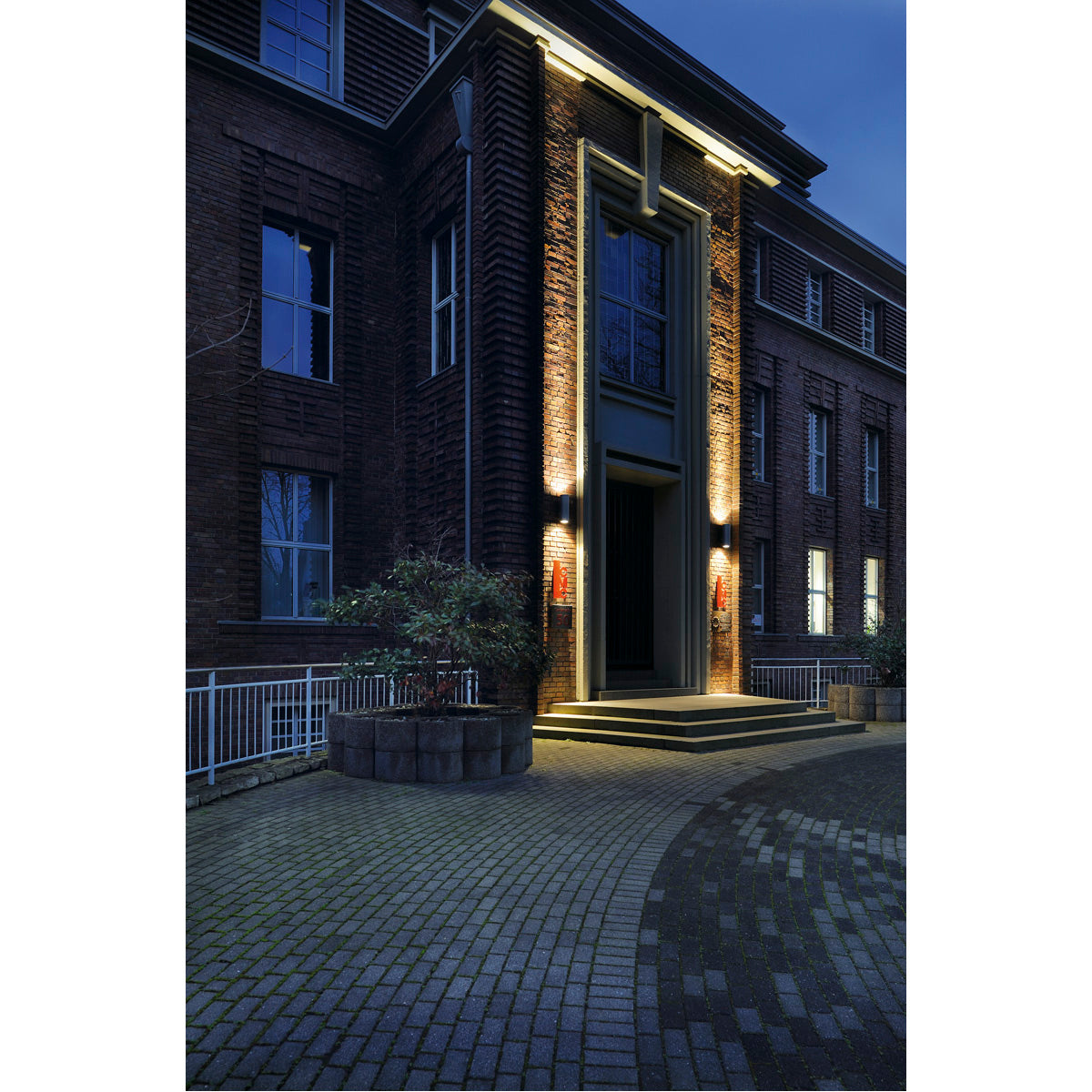 SLV Wandleuchte ROX PRO G8,5 anthrazit 2x35W IP44