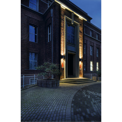 SLV Wandleuchte ROX PRO G8,5 anthrazit 2x35W IP44