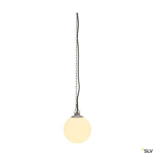 SLV ROTOBALL SWING 25 Pendel- leuchte, weiss, E27