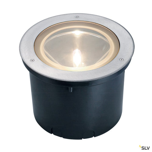 SLV Bodeneinbaustrahler ADJUST HQI 70 rund 304 G12 70W IP67