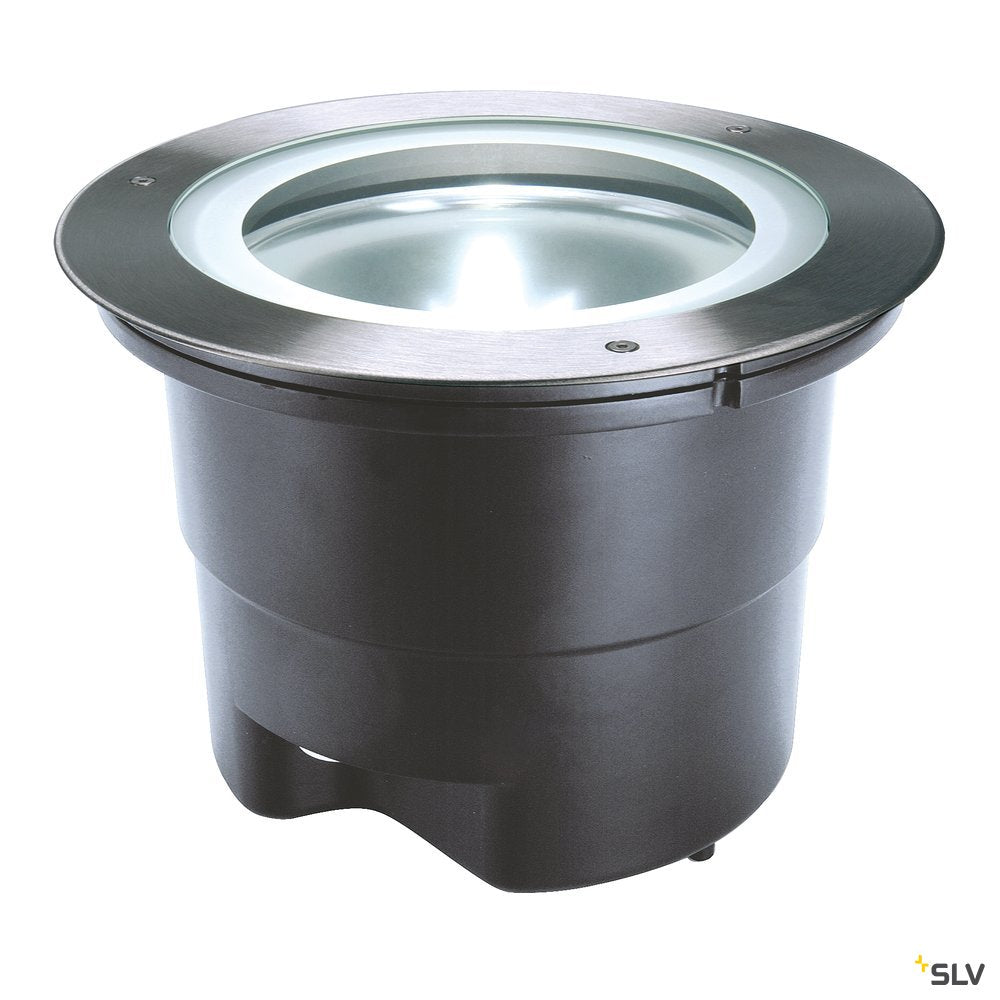 SLV Bodeneinbaustrahler ADJUST HQI 70 rund 304 G12 70W IP67