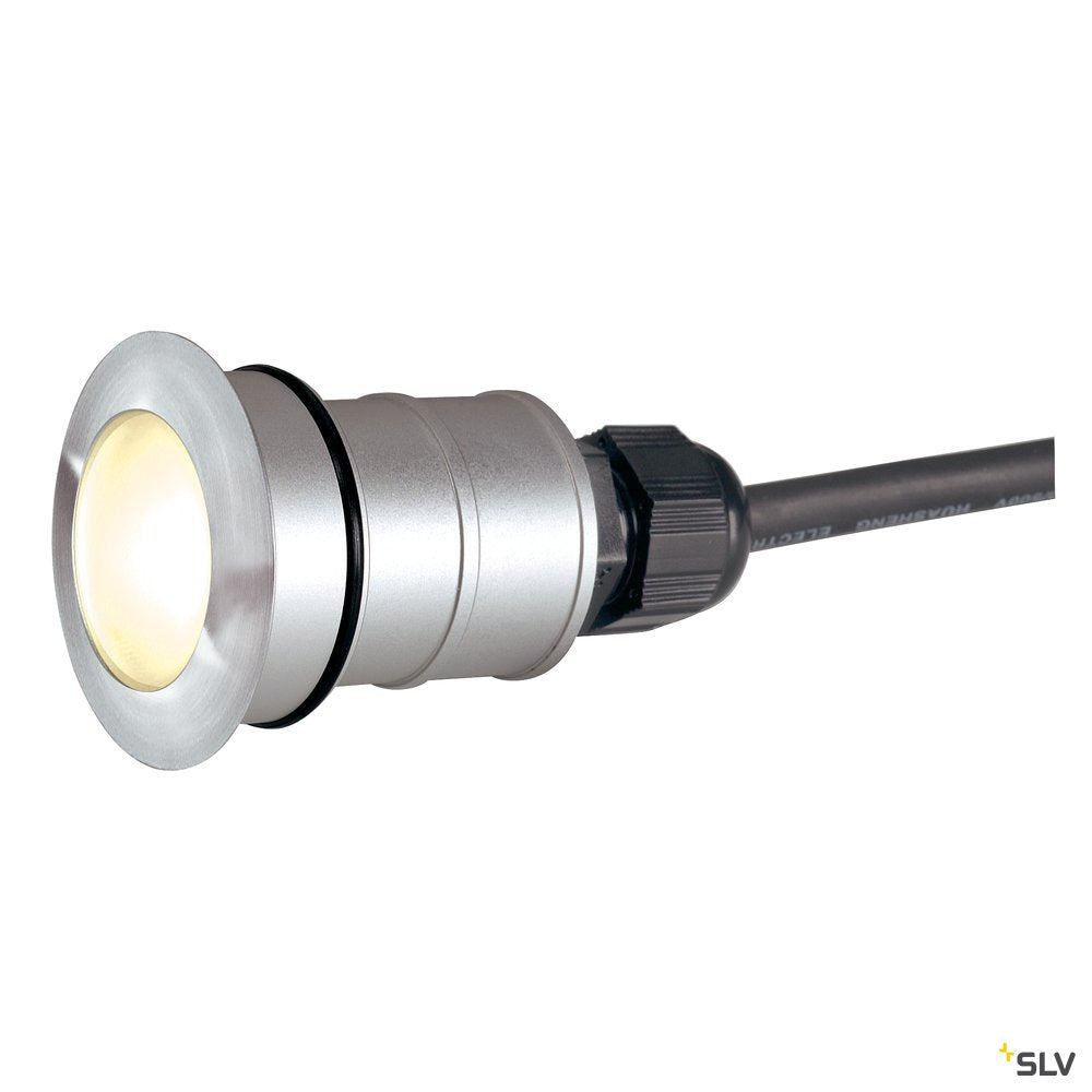SLV POWER TRAIL-LITE round, Edelstahl 316, 1W LED, 3000K, IP67