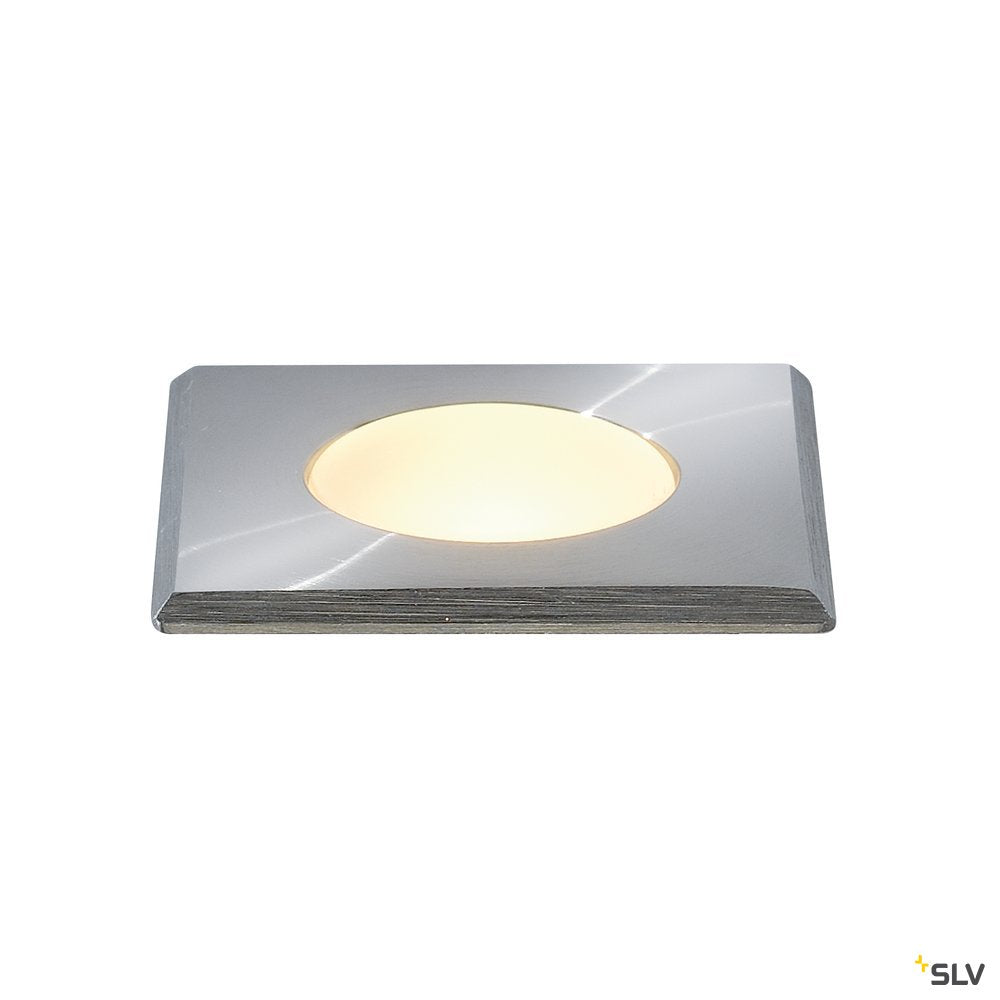 SLV POWER TRAIL-LITE square, Edelstahl 316, 1W LED, 3000K, IP67