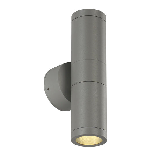 SLV ASTINA OUT ESL, silbergrau, 2xGU10, max. 2x11W, IP44