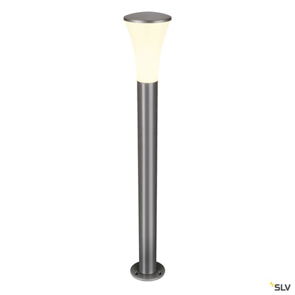 SLV ALPA CONE 100 Stehleuchte, steingrau, E27 ESL, max. 24W, IP55