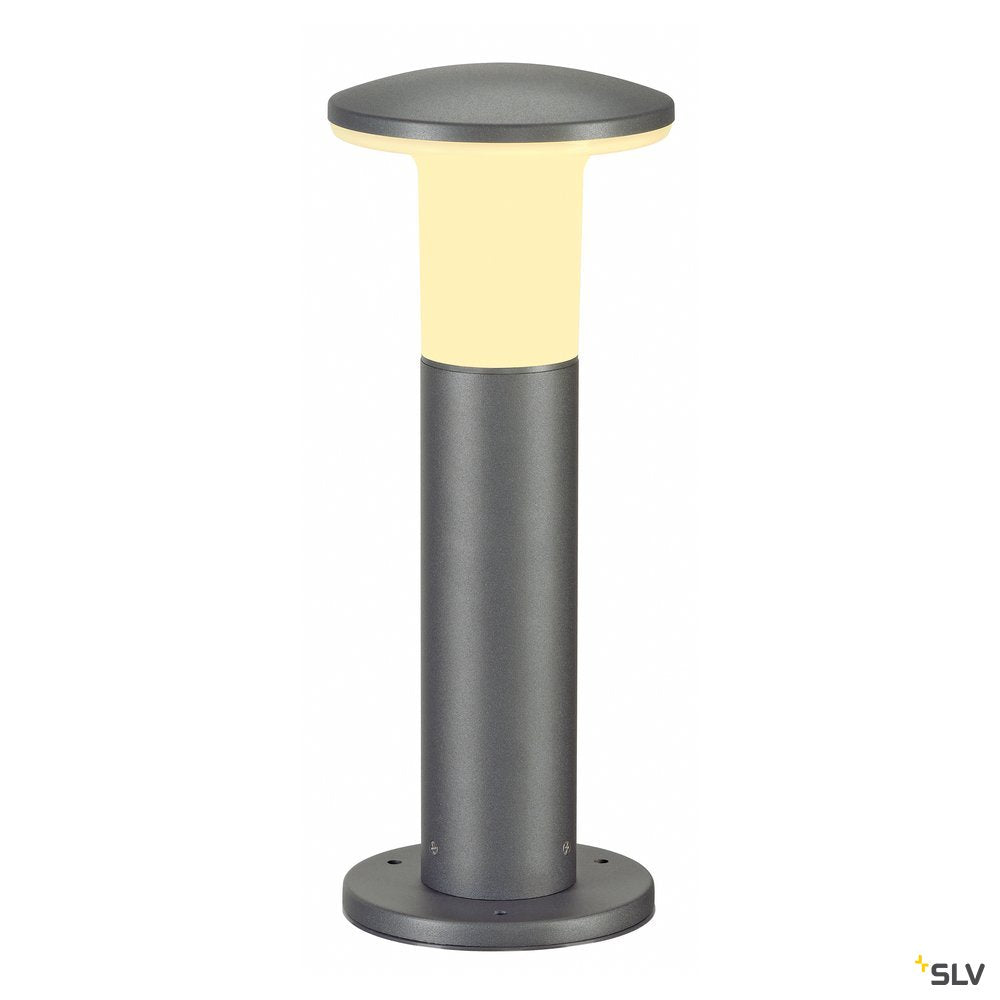 SLV Pollerleuchte ALPA MUSHROOM 40 steingrau E27 24W IP55