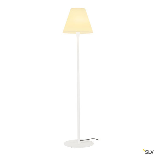 SLV ADEGAN Stehleuchte, weiss, E27 ESL, max. 24W, IP54