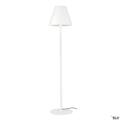 SLV ADEGAN Stehleuchte, weiss, E27 ESL, max. 24W, IP54