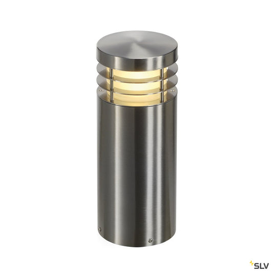 SLV VAP 40 Stehleuchte, rund, Edelstahl 304, E27, max. 23W, IP44