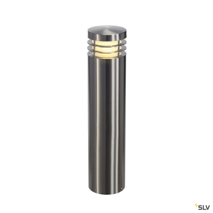 SLV VAP 70 Stehleuchte, rund, Edelstahl 304, E27, max. 23W, IP44